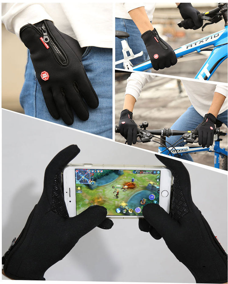 Thermal Touchscreen Winter Gloves (Waterproof + Anti-Slip)