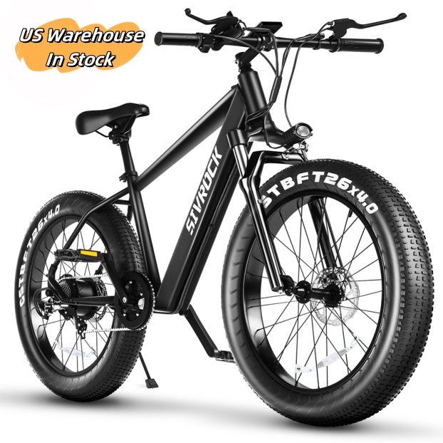 Sivrock 1000W Electric Fat Tire Mountain Bike (Long-Range)