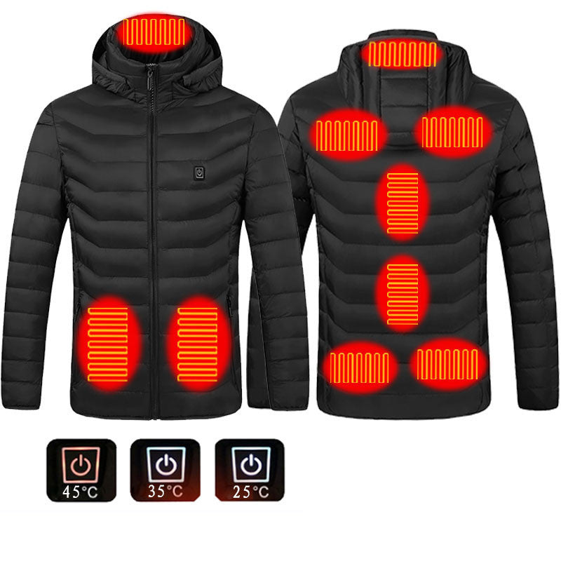 USB Heated Winter Jacket – Stay Warm Anytime, Anywhere